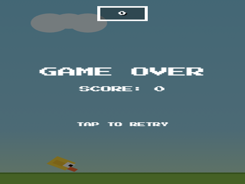 Flappy Pixel game screenshot