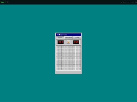 Minesweeper game screenshot